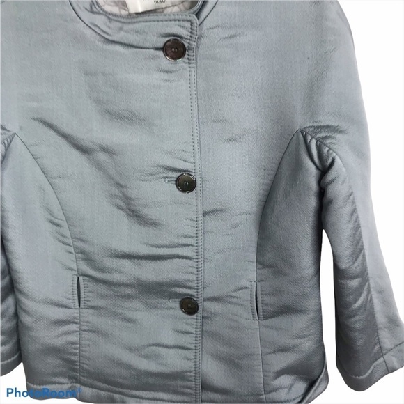 Vtg Valentino Roma 3 button moto style jacket - Picture 4 of 8